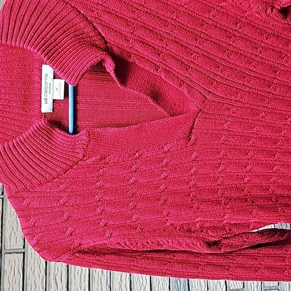 Liz Claibourne Ladies V Neck Sweater Sz 1X - Picture 3 of 7